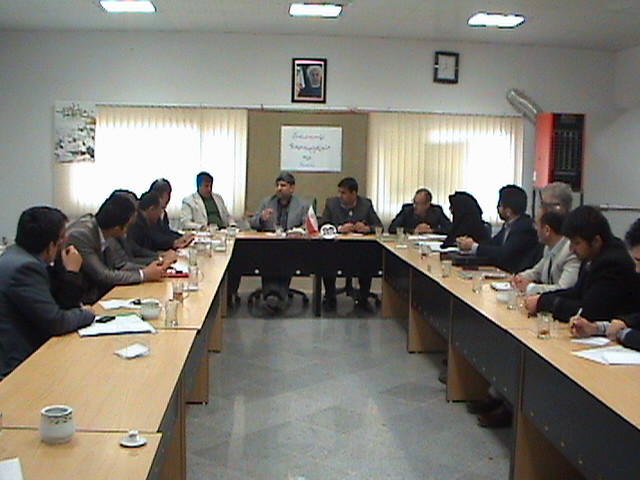 برگزاری جلسه شورای بهداشت  در سالن اجتماعات فرمانداری شهرستان فاروج .